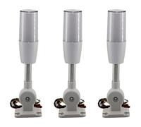 Oikabio 3X Tricolore Pliant 24V LED Lampe D'Avertissement Alarme LED Signal Tour de Précaution Lumière pour CNC Machines Indicateur Défaut Lumière de Sécurité