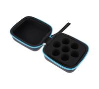 Oil Organizer - Shockproof Portable Holder | EVA Vial Storage Box with Compact 10x10x5cm Design, Arts Crafts Sewing Supplies for Women Men Friends Family, Nail Fragrance Drop Drawer for Home Travel