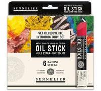 Kit découverte Sennelier avec 6 bâtons à l'huile - Kit de bâtons à l'huile - N130123