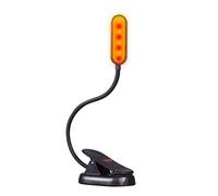 Oilkas hooga Lampe de lecture ultra faible rechargeable bleue bloquant 1600 K ambre
