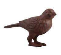 Oiseau en fonte 12 cm déco jardin