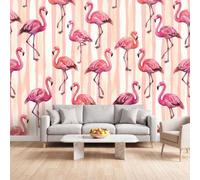 Oiseau Flamant Rose Papier Peint Photo