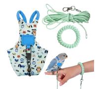 oiseau pour calopsittes Corde volante de 2 m réutilisable ajustable
