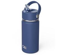 OISIZ 14oz Gourde Isotherme Pour Enfants avec Paille 420ml Gourde Isotherme Enfant avec paille Gobelet Thermique en Acier Inoxydable pour les enfants Sans BPA et garde le froid pendant 24 heures