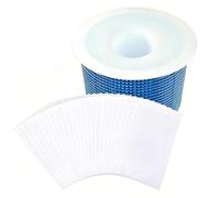 OISJHW 10 Pcs Chaussette Skimmer Piscine, Pool Skimmer Socks, Filtre Skimmer Piscine, Chaussettes pour écumoire de Piscine, Le Pollen et l'écume Filtres de Piscine