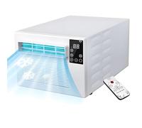 Oiyekntd Climatiseur Portable avec télécommande, Refroidissement Rapide et Fonction déshumidificateur, sans unité extérieure, modèle Compact idéal pour Camping, Tente, Chambre, Cuisine ou Location