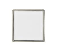 OJA CARRE 29 plafonnier Plastique Blanc-nickel satiné LED integrée 3000/4000K - Nordlux 2015056155