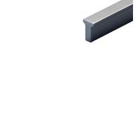 OJHFJMGH Poignées en alliage de zinc， Poignée en alliage de Zinc 2-Pack porte forme T armoire(Gray 488/500)