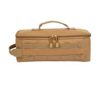 OJREEUB Sac à outils d'extérieur pour barbecue, camping, ustensiles de cuisine, outils électriques, pochette kaki, 34 x 14 x 14 cm, Kaki, 34 x 14 x 14 cm, 34x14x14cm