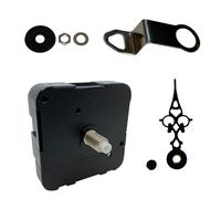 OK888 Mécanisme d'horloge de marée 16,8 mm axe pas de tic-tac et main | Dans Clock Shop, Mouvement à quartz, fonctionnement à piles AA, main en métal noir de 68 mm, certifié ROHS, horloge murale