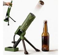 OKESYO Décapsuleur de bière 300-355 ml, nouveau mortier 2026, ouvre-bouteille, décapsuleur, fusée, mortier de bière, ouvre-bouteille pour bars, étagères, fêtes (A, #1)