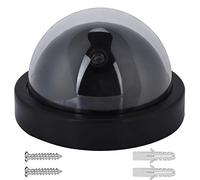 OKJHFD Caméras factices, MR-02Y Caméra de sécurité de Surveillance factice Faux dôme Caméra leurre simulée avec 1 lumière LED pour Une Dissuasion Efficace, Utilisation intérieure et extérieure
