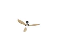 FARELEK Oklahoma Ventilateur de Plafond Avec Led Puissance 100 W, Diamètre 1370 mm, Télecommande, Selecteur de Vitesse, Nombre de Vitesses X3,