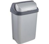 Okt 2053710 roll-top poubelle plastique argent anthracite 10 l 1045316000000 G