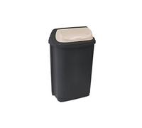 Okt 2053713 roll-top poubelle plastique graphite/crème 50 l