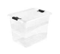keeeper Boîte de rangement pour jouets Cornelia avec couvercle 24 l Transparent