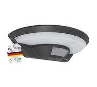 Oktaplex Ambo Motion lampe extérieure avec détecteur 10W 800lm IP55 | 3000K blanc chaud, lampe extérieure avec détecteur, éclairage mural LED anthracite