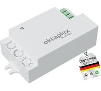 Oktaplex Amy 24 GHz Détecteur de présence RF blanc - Kit de mise à niveau pour détecteur de mouvement intérieur
