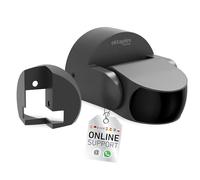 Oktaplex Bea détecteur de Mouvement extérieur avec Support d’Angle | PIR à 180° avec portée de 12 m et indice IP65, orientable avec détecteur crépusculaire pour montage en saillie
