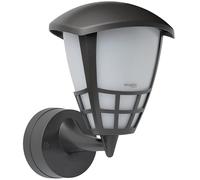 Oktaplex Bel rétro lampe murale extérieure anthracite IP54 230V | Culot E27 pour ampoule remplaçable