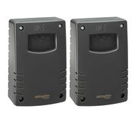 2x Oktaplex Capteur crépusculaire extérieur IP65 Interrupteur crépusculaire avec minuterie 230V anthracite