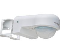 Oktaplex Détecteur de mouvement IP65 Capteur infrarouge réglable jusqu'à 240° blanc montage en saillie adapté aux LED extérieures