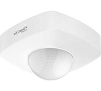 Oktaplex Détecteur de présence 360° IP65 Détecteur de mouvement pour plafond en saillie Extérieur & Intérieur 230V anthracite