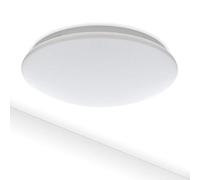 oktaplex lighting Plafonnier LED COMO Applique murale | Blanc chaud | Rond | 12W IP44 | Douche Cuisine Couloir Balcon | ø 27cm