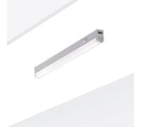 oktaplex lighting Reglette LED 4W raccordable avec interrupteur RIGA Blanc chaud 3000K 28cm eclairage led cuisine sous meuble Atelier Garage Cave Grenier