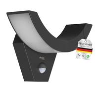 Oktaplex LED Lampe d'extérieur avec détecteur de mouvement IP54 230V Lampe murale 3000K blanc chaud LED Lampe murale d'extérieur Lima anthracite