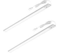 Oktaplex lot de 2 Riva éclairage LED sous meuble 90 cm avec capteur