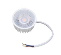 Oktaplex Nizza lot de 12 modules LED extra-plats remplacement GU10 dimmable | 230V, 4,9W, 2700K blanc chaud, module encastrable