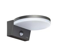 Oktaplex Ros lampe extérieure avec détecteur IP65 3000K blanc chaud LED | Lampe extérieure LED, 1300lm, 14,6W, 230V, applique murale anthracite