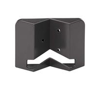 Oktaplex Support d'angle pour projecteurs Cali & Cali Dos anthracite | Compatible Cali Motion, Cali Dos Motion, angles extérieurs 90°, montage d'angl