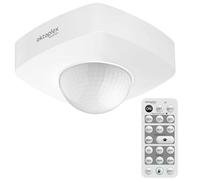 Oktaplex Détecteur de présence 360° IP65 Détecteur de mouvement pour plafond en saillie Extérieur & Intérieur 230V anthracite