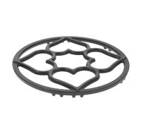 OKUMEYR Anneau de Wok Antidérapant en Fer pour Cuisinière à Gaz, Support à Casseroles Résistant à Haute Température, Usage Polyvalent