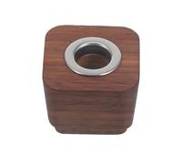 OKUMEYR Bouchon de Flacon Diffuseur Carré et Maintien Fraîcheur en Bois de Noyer Sécurité Renforcée pour Parfum pour Maisons et Bureaux
