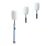 OKUMEYR Brosse à Bouteille en Éponge Tête Amovible et Manche Suspendu, Brosse de Nettoyage Pratique pour Bouteille D'eau, Vacances