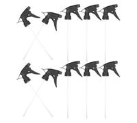 OKUMEYR Embouts de Pulvérisation Fonction Spray Contrôlé en Pp Lot de 10 Noirs pour Flacons Pulvérisateurs pour Arrosage Jardin et Surfaces