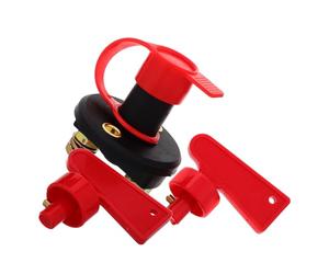 OKUMEYR Interrupteur de Déconnexion de Batterie pour Camping-clé, Isolation, Matériau Plastique et Cuivre, Usage Étanche pour Véhicules hors Route