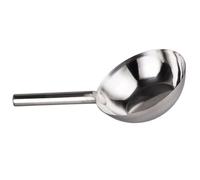 OKUMEYR Louche Inox en Acier Inoxydable Manche Épaissi, Cuillère à Eau Résistante Déformation Cuisine Professionnelle et Usage Hôtelier