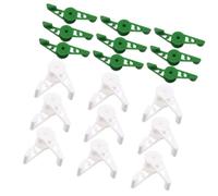 OKUMEYR Pince à Courber Les Plantes en Plastique 40 Pièces, Réglable 360° | Nouvelles Branches D’arbres Fruitiers et Légumes, Horticulture, Lot de 40, Plastique