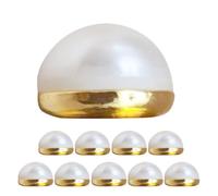 OKUMEYR Poids Magnétiques 10 Pièces en Alliage pour Voile de Mariée Perles Artificielles Accessoire Élégant pour Voiles et Légères