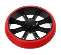OKUMEYR Roues de Rechange pour de Course en Acier Inoxydable Roulements, Accessoire Pratique pour Remplacement des Roues de Chariot de Courses
