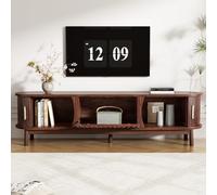 okwish Meuble TV, meuble TV bas 165 x 39,5 x 46 cm, meuble TV pour salon et salle de divertissement, meuble TV pour salon et zone multimédia