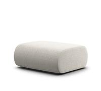 OLA Canapé Pouf Bouclé moon white - Promise 091 / Housse non déhoussable OUT - OLS02PAS