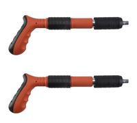 Oladfiop 2X Mini Outil de Clouage, Machine à Clouer Manuelle, Outils de Fixation, Cloueuse à Air, Cloueuse Murale en Ciment RéGlable pour Travail Du Bois