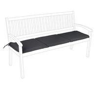 Olefin Anthracite Coussin de banc 3P