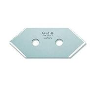 Olfa 5 lames OLFA MCB-1, Acier Inoxydable, acier, 3 x 1,8 x 0,1 cm