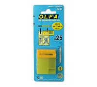 Olfa - Couteau utilitaire - Acier au carbone - 25 lames de rechange AK-1 et AK-4 - Noir - Manuel rétractable - 3006121031